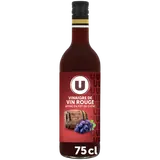 Vinaigre de vin rouge affiné 2 mois en fût de chêne 7°  bouteille 75cl