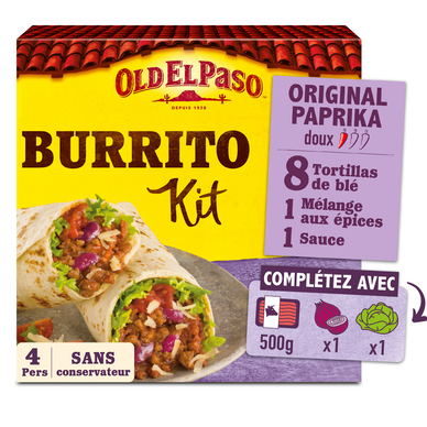 Kit burritos OLD EL PASO 510g