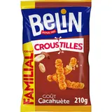 Croustilles cacahuètes Biscuits salés apéritifsl BELIN - format Familial 210g