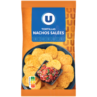 Nacho chips salées, 200g