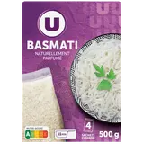 Riz long basmati  4 sachets cuisson de 125g, 500g