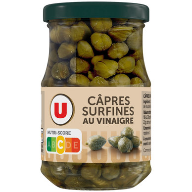 Câpres surfines au vinaigre  bocal de 60g