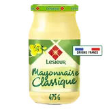 Mayonnaise classique aux oeufs plein air LESIEUR - Pot 475g