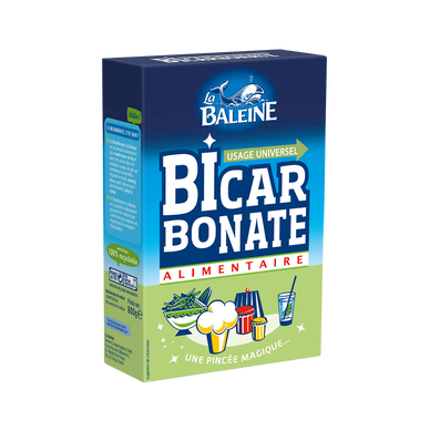 Bicarbonate alimentaire LA BALEINE, étuit de 800g