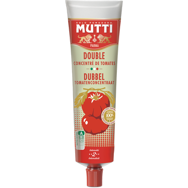 Double concentré tomates zéro résidus de pesticides MUTTI 130g