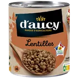 Lentilles préparées Cultivé en France D'AUCY - 530g