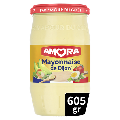 Mayonnaise de dijon AMORA - bocal de 605g