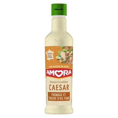 Sauce crudité caesar AMORA, flacon de 380ml
