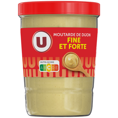 Moutarde de Dijon verre cannelé 17cl 150g