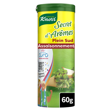 Assaisonnement en poudre secret d'arômes plein sud KNORR 60g