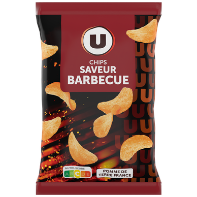 Chips saveur barbecue  paquet de 135g