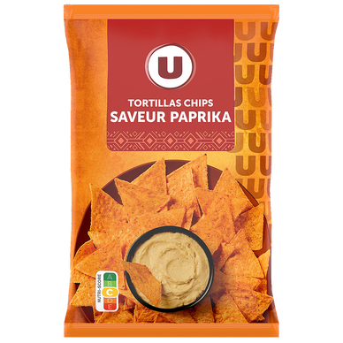Tortillas chips paprika 300g
