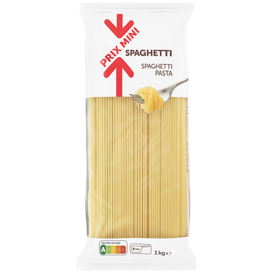 Pâtes Spaghetti PRIX MINI - 1kg