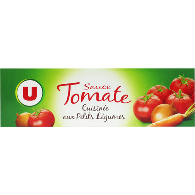 Sauce tomate petits légumes  tube de 180g