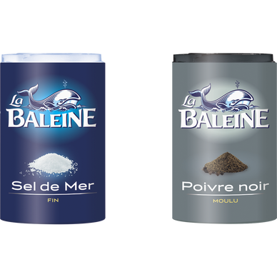 Duo sel & poivre, LA BALEINE, 68g
