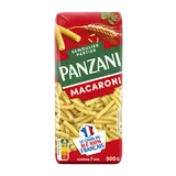 Pâtes MACARONI blé Français PANZANI - 500g