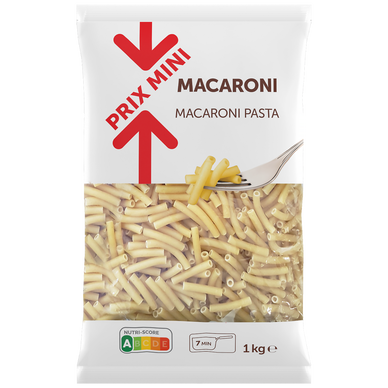 Pâtes Macaroni PRIX MINI - 1kg