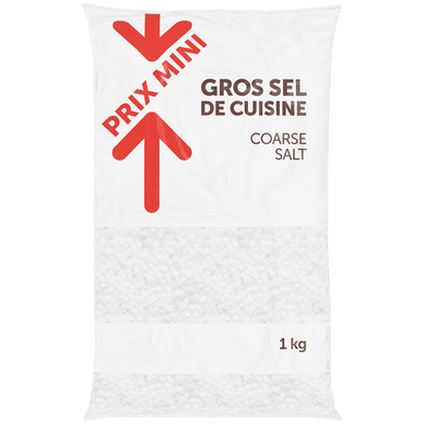 Gros sel de cuisine PRIX MINI - 1kg
