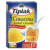 Couscous sachets cuisson 1min30 TIPIAK - 5x100g