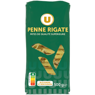 Pâtes Penne qualité supérieure cello, 500g