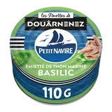 Émietté de Thon Le Mariné Basilic PETIT NAVIRE - 110g
