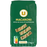 Pâtes Macaroni qualité supérieure, sachet de 1kg