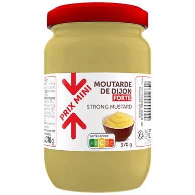Moutarde de Dijon forte PRIX MINI - bocal 370g