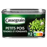 Petits pois CASSEGRAIN - Boîte 280g