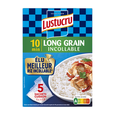 Riz 10 minutes LUSTUCRU 450g