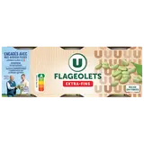 Flageolets extra-fins - 3 boîtes de 130g