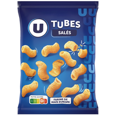 Biscuits apéritifs Apéritifs tube gout salé 85g