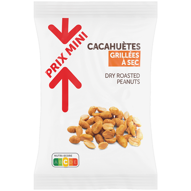 Cacahuètes grillées à sec PRIX MINI 150g
