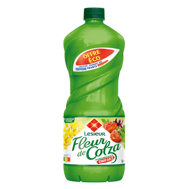 Huile fleur de colza LESIEUR  offre économique - Bouteille 1L