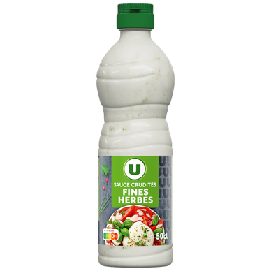 Sauce crudités aux fines herbes bouteille 500ml