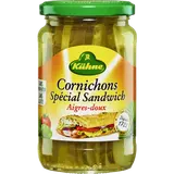 Cornichons Américan Slices KUHNE, bocal de 37cl, 185g