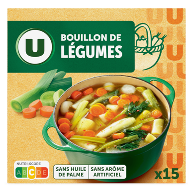 Bouillon Cube de légumes x15 - 150g
