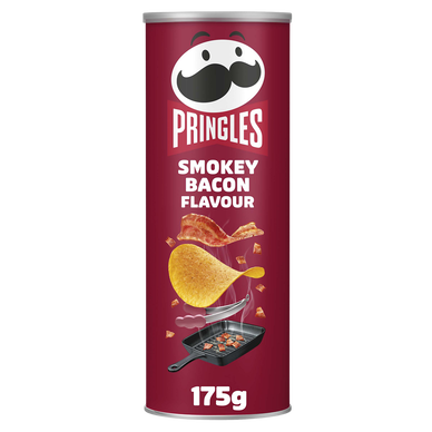 Chips tuiles Bacon PRINGLES - Boîte de 175g