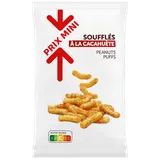 Biscuits apéritifs Soufflés à la cacahuète PRIX MINI - 100g