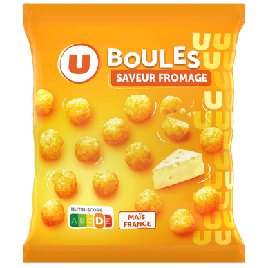Biscuits apéritifs Boules goût fromage 50g
