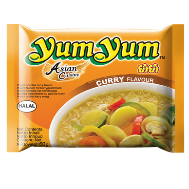 Nouilles Instantanées "YUM YUM" arôme curry sachet 60g