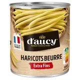 Haricots beurre extra fins Cultivé en France D'AUCY - 440g