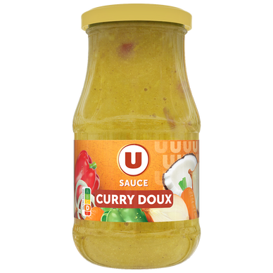Sauce curry doux  bocal de 446ml