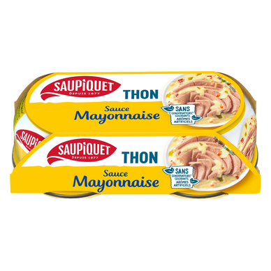 Thon à la  mayonnaise  SAUPIQUET - 2x135g