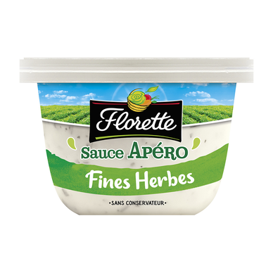 Sauce apéro fines herbes, FLORETTE, barquette, 175g