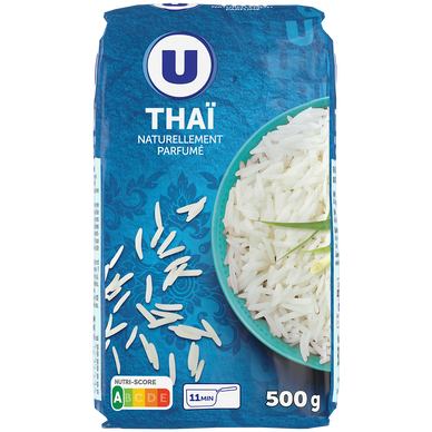 Riz long thaï  paquet aluminisé de 500g