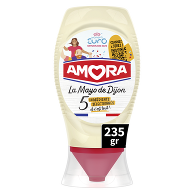 Mayonnaise 5 ingrédients AMORA 235g