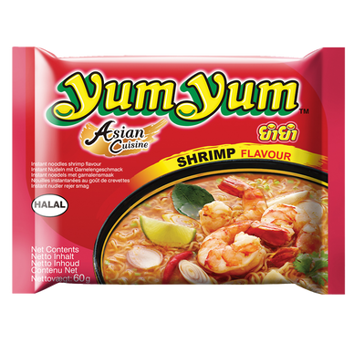 Nouilles Instantanées "YUM YUM" au crevette sachet 60g