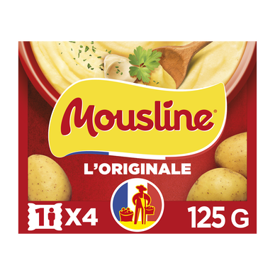 Purée l'originale 1 personne MOUSLINE x4 125g