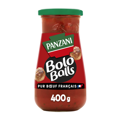 Sauce Bolognaise pur boeuf Français Bolo Balls PANZANI - 400g