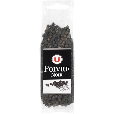 Recharge moulin poivre noir  38g